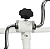 Mini Bike Portátil, Mini Bicicleta Ergométrica, Intensidade Mecânica, Branca, E22, Acte Sports - Imagem 6