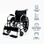 Cadeira de Rodas Manual Até 110kg Encosto Rebatível D100 POP Dellamed - Imagem 2