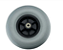Roda e Pneu Aro 8 Polegadas Maciça 200x50 Cadeira de Rodas D400 Dellamed - Imagem 1