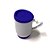Caneca Branca Tampa De Silicone Alça De Coração Para Sublimação 365ml - Imagem 6