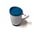 Caneca Branca Tampa De Silicone Alça De Coração Para Sublimação 365ml - Imagem 7
