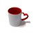 Caneca Alça De Coração E Interior Colorida Para Sublimação 325ml - Imagem 4