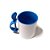 Caneca Alça De Colher Colorida Para Sublimação 325ml - Imagem 2