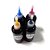 Kit 4 Tintas Corante Mizink Para Impressora Epson Jato de Tinta - Imagem 1