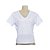 Camiseta Baby Look Gola "V" Para Sublimação (1 Unidade ) - Imagem 1