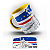 Caneca Porcelana Coleção Pontos Turísticos Países (Alça Colorida) Parte 1 - Imagem 16