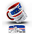 Caneca Porcelana Coleção Pontos Turísticos Países (Alça Colorida) Parte 1 - Imagem 18