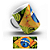 Caneca Porcelana Coleção Brasil Natureza Bandeira - Imagem 3