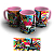 Caneca Paris Pontos Turísticos Porcelana - Imagem 4