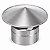 Chapéu para Duto de Exaustão INOX 430 6" – ArtMill - Imagem 4