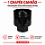 Chapéu Canhão Galvanizado 6" Eletrostática Preto – ArtMill - Imagem 1
