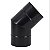 Cotovelo Galvanizado 6" Eletrostática Preto 45° – ArtMill - Imagem 2