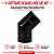 Cotovelo Galvanizado 8" Eletrostatica Preto 45º - Imagem 1