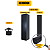 Kit Churrasqueira Gourmet 90x60 – Coifa, Grill Suspenso e Braseiro - Imagem 5