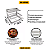 Kit Churrasqueira Gourmet 90x60 – Coifa, Grill Suspenso e Braseiro - Imagem 7