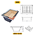 Kit Churrasqueira Gourmet 90x60 – Coifa, Grill Suspenso e Braseiro - Imagem 8