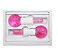 Par de esferas ice ball rosa com glitter Tamanho:M - Imagem 1