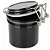 Pote para armazenamento de cola com divisórias Cor:Preto - Imagem 2
