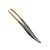 Pinça oblíqua gold titanium (Ref. 125) - Soling - Imagem 1