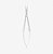Tesoura de sobrancelha Staleks Pro - serie expert 90 - se-90-2 - Imagem 1