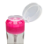 Dosador transparente tampa rosa (75 ml) - Imagem 2