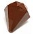 BWB Forma para Chocolate Ovo Diamante 100g (3 Partes "01 silicone")cod 1416 - Imagem 2