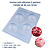 Forma Esfera de 60mm (3 Partes c/01 silicone)  Cod 10130 - BWB - Imagem 1