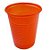 Copo Descartável Laranja 200ml c/ 50 unids - Louri Festas (SDF) - Imagem 1