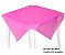 Toalha de mesa TNT Pink 80 x 80cm Quadrada c/ 05 unid - Best Fest - Imagem 1