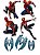 Kit Painel Homem Aranha - Spider Gamer Verse - Regina - Imagem 3
