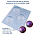 Forma Esfera de 70mm Lapidada 10266 ( 3 Partes "c/ Silicone") - BWB - Imagem 1