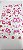 Saco Decorado Coração Bicolor Vermelho / Pink 15x21,7cm c/ 50 unids - Campfestas - Imagem 1