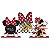 Regina Decoração De Mesa Minnie Mouse c/ 06 Un - Imagem 3