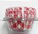 Forminha para Mini Cupcake Vermelha Xadrez c/ 45 unids - Flip - Imagem 1