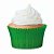 Forminha para Cupcake Verde Escuro c/ 45 unids - Flip - Imagem 1