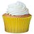 Forminha para Cupcake Amarelo c/ 45 unids - Flip - Imagem 1