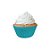 Forminha para Cupcake Mini Azul Claro c/ 45 unids ( 4cm x 2cm) - Flip - Imagem 1