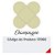 Forminha 4 Petalas P Champagne 17066 c/ 50 unids - Funfestas - Imagem 1