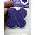 Forminha 4 Petalas P Azul Marinho 17026 c/ 50 unids - Funfestas - Imagem 1