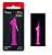 Vela de Aniversário Glitter Neon Pink n° 1  (Brilha na luz negra) - Regina - Imagem 1