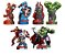 Decoração De Mesa Vingadores - Avengers Animated c/ 06 unids - Regina - Imagem 1