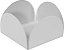 Forminha 4 Pétalas Mini Branco c/ 50 unids Ref 19006 ( 2,8cm x 2cm) - Funfestas - Imagem 1