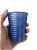 Copo Azul Petroleo Perolado 200ml c/ 50 unids descartável - Bello Festas - Imagem 2