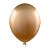 Balão Latex "5" Alumínio c/ 25 unids Dourado - Happy Day - Imagem 1
