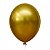 Balão Latex "5" Alumínio c/ 25 unids Amarelo Mostarda - Happy Day - Imagem 1