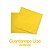 Guardanapo de Papel Colorido Amarelo c/ 50 unids 19,5 x 21,5cm - Plac - Imagem 1