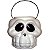 Balde Cabeça Esqueleto Halloween - Brasilflex - Imagem 1