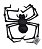 Aranha de Plástico Viuva Negra Decorativa - Brasilflex - Imagem 3