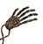 Varal Mão de esqueleto 2 Halloween c/ 12 peças - YDH - Imagem 3