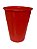 Copo descartável Vermelho 200ml c/ 50 unids Biodegradavel - Trik Trik (Biodegradável) - Imagem 1